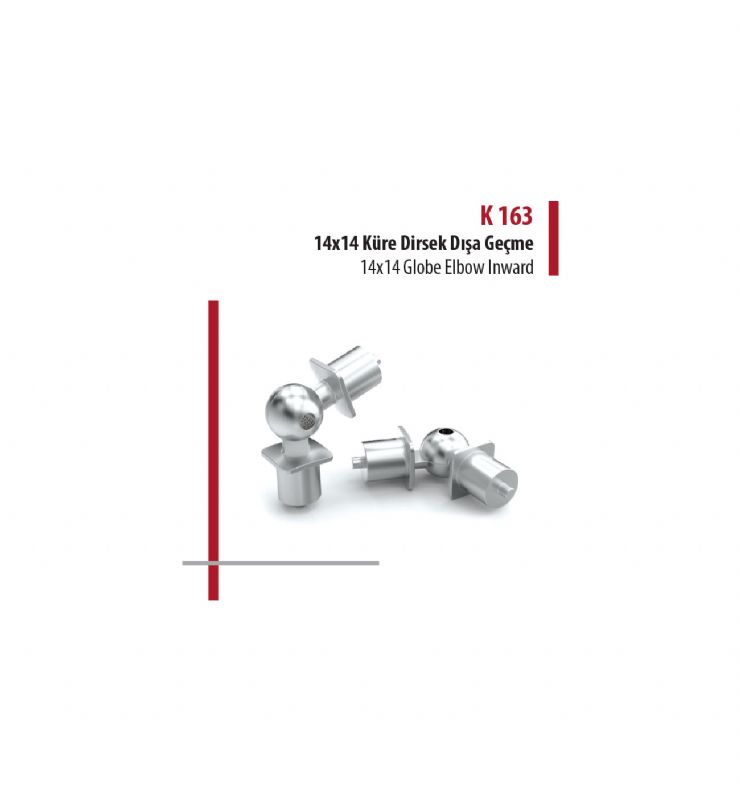 14x14 Küre Disk Dışa Geçme